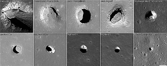 Como os exploradores da Lua seguinte da humanidade poderiam viver em 'poços' lunares