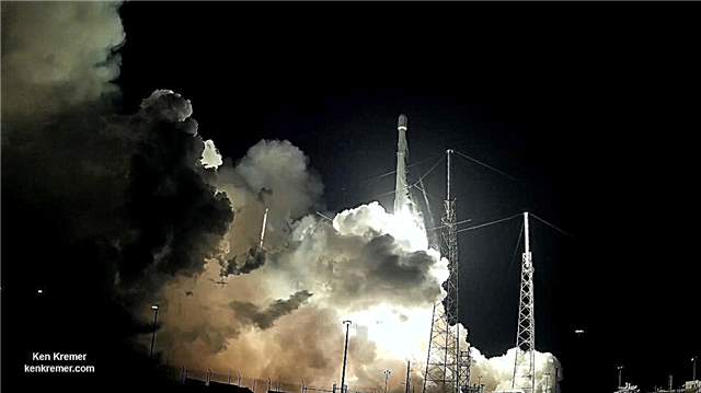 „SpaceX Falcon 9“ rinkinys, skirtas sprogimo ir nusileidimo po vidurnakčio rugpjūčio 14 d. - žiūrėkite tiesiogiai