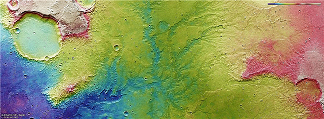 סימנים לכך שנהרות עתיקים זרמו על פני מאדים, מיליארדי שנים לפני כן