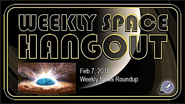Hangout spatial hebdomadaire - 7 février 2018: résumé des nouvelles hebdomadaires