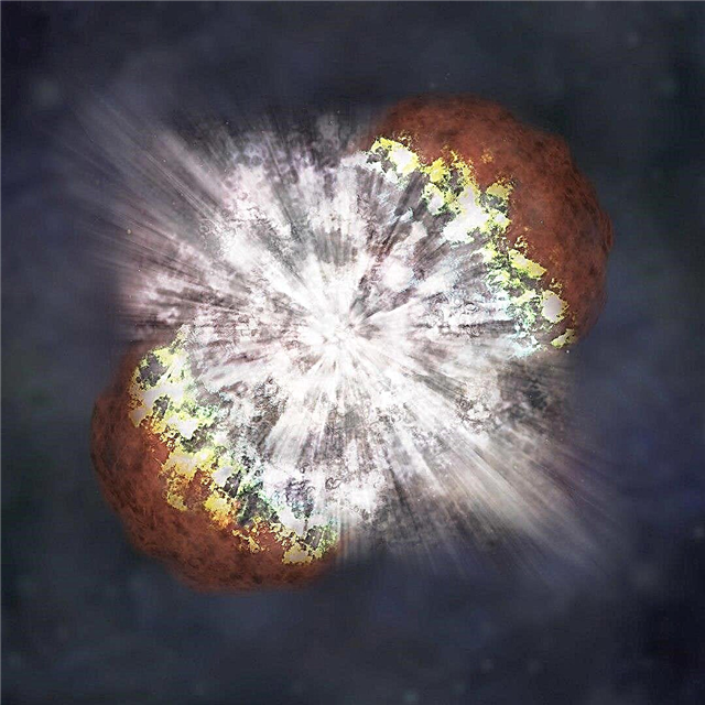 Најсјајнију супернову икад виђену белу патуљак је спирално претворио у црвеног гиганта