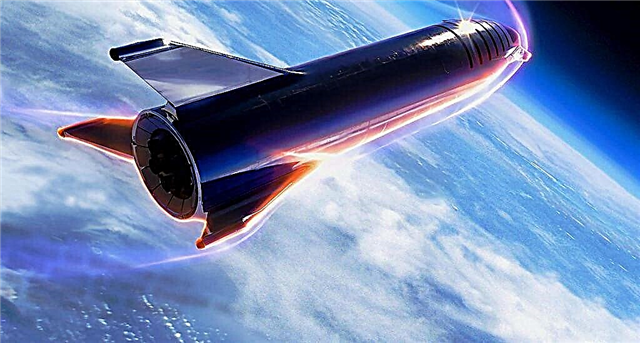 SpaceX släpper en ny återgivning av hur det stålstjärniga fartyget kommer att se ut som återvänder till jorden
