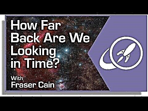 Hur långt tillbaka ser vi i tid?