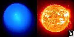 Comet Holmes er større end Solen
