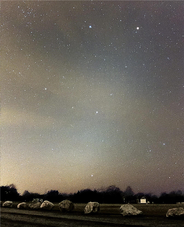 Le règlement sur le ciel sombre apporte de la lumière zodiacale à l'observatoire du Rhode Island