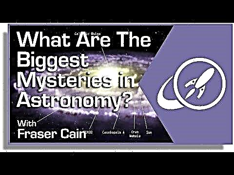 ما هي أكبر الألغاز في علم الفلك؟