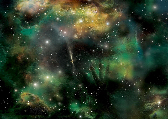 Gamma-Ray Bursts Shed Light pada Formasi Bintang