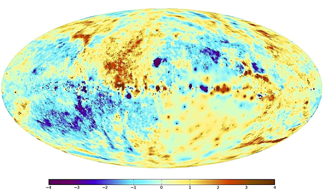 Mapeando os campos magnéticos da Via Láctea - O céu de Faraday