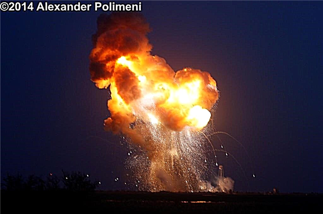 विनाशकारी आग के गोले में नष्ट किया गया एंटेर्स कमर्शियल रॉकेट - वीडियो