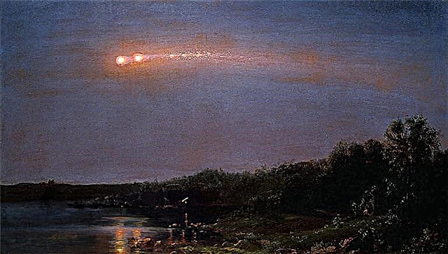 Lembrando a grande procissão de meteoros de 1860