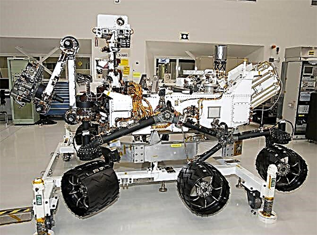 Curiosidade Mars Rover quase completa
