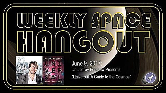 Hangout semanal sobre o espaço - 9 de junho de 2017: Dr. Jeffrey Forshaw Apresenta "Universal: Um Guia para o Cosmos" - Space Magazine
