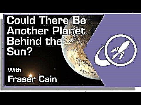 Kan det være en annen planet bak solen?