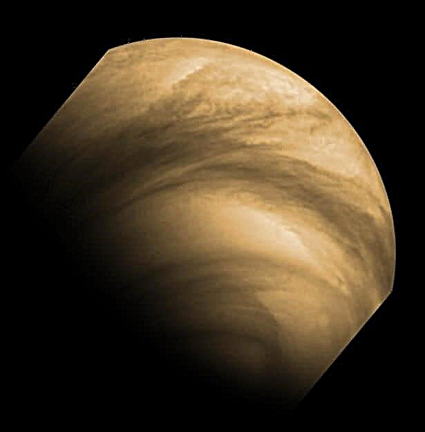 Machen Sie eine Achterbahnfahrt um die Venus