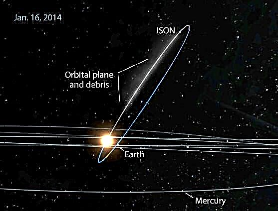 16. januar kan være den sidste bedste chance for at søge efter Comet ISON's rester