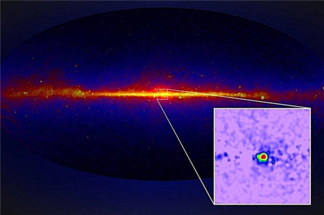 La materia oscura podría ser una fuente de rayos gamma provenientes del centro de la Vía Láctea