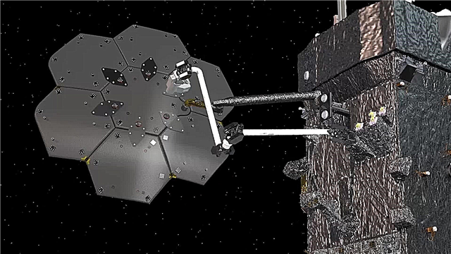 Una próxima misión es ensamblar y fabricar una antena de comunicaciones y una viga en el espacio