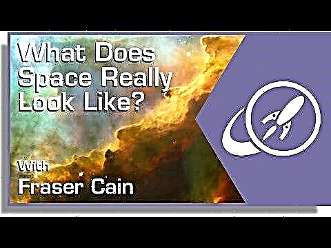Как наистина изглежда космосът?