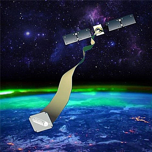 Een Cubesat implementeerde een de-Orbiting Tether en verliest nu 24 keer sneller hoogte dan voorheen